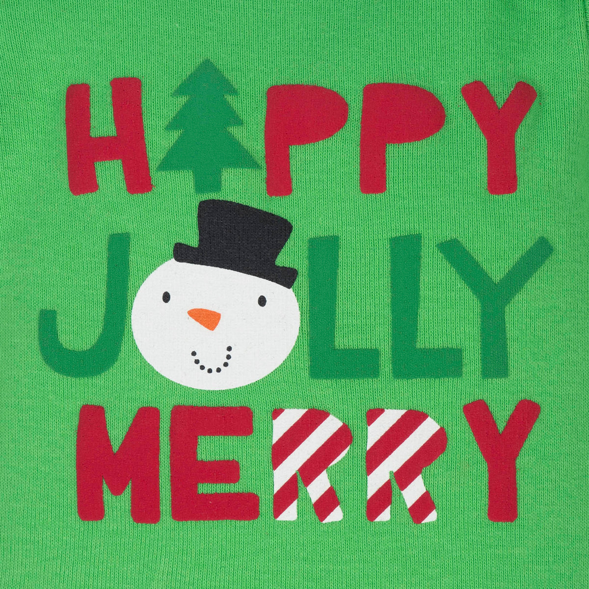 3-Piece Baby Boys Jolly Holiday Bodysuit, Pant, & Cap Set, view 2