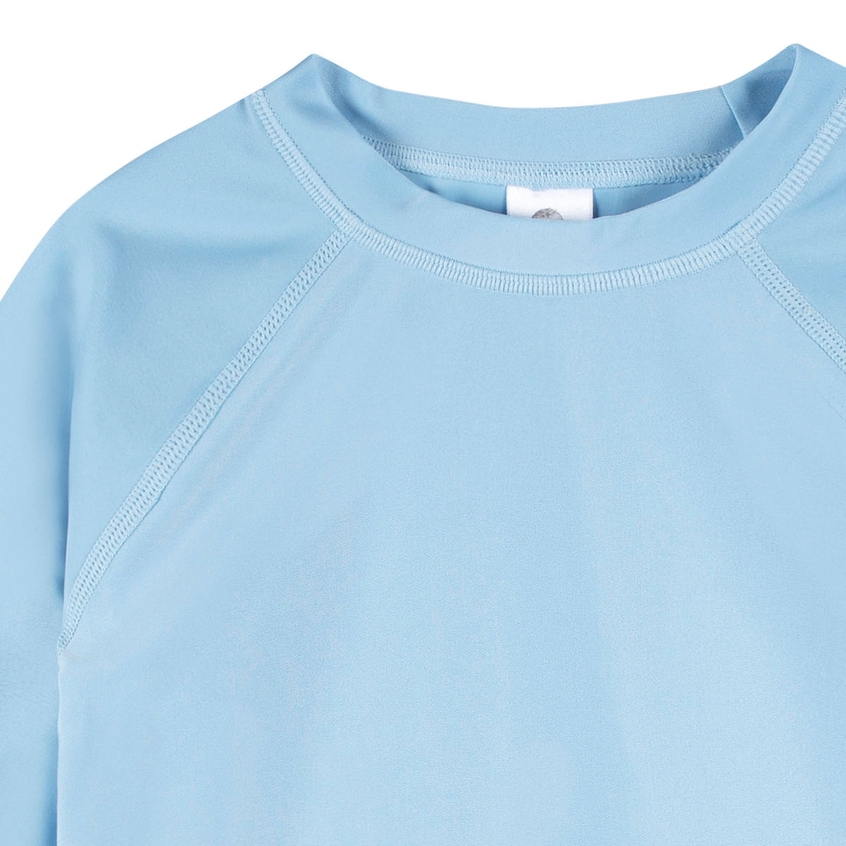 Baby & Toddler Neutral Light Blue Rashguard, view 7