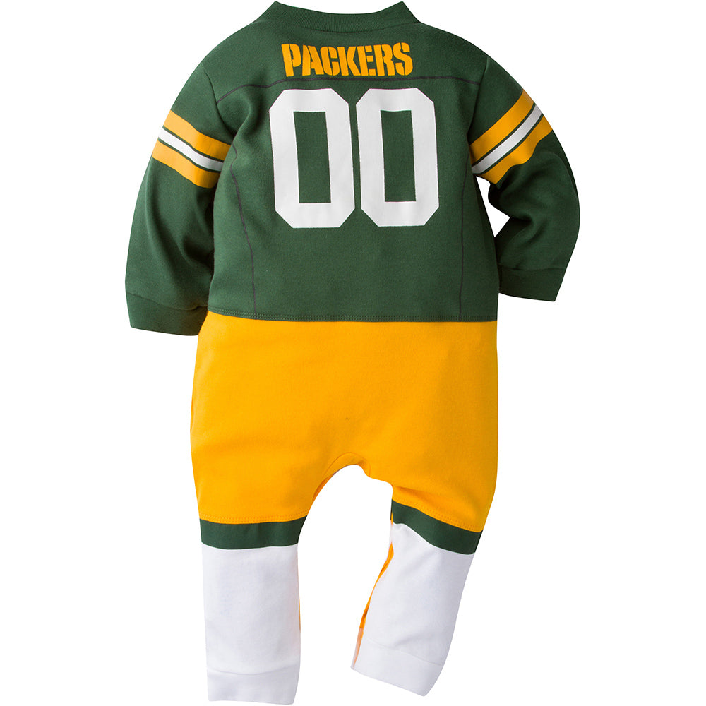 NFL Baby Boys Packers Footless Footysuit, view 2