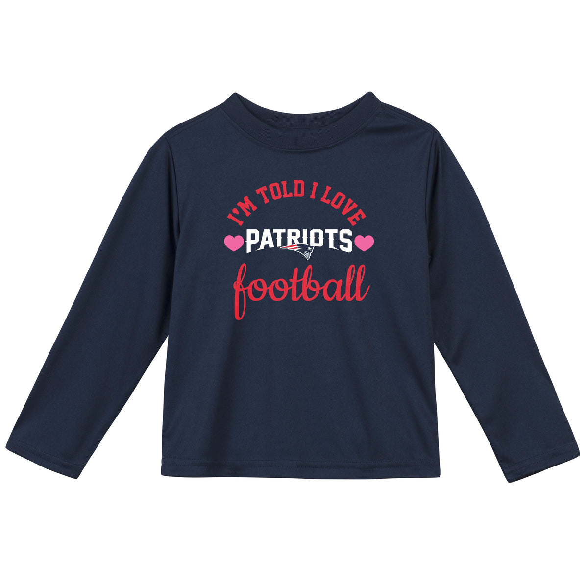 Girls Patriots Long Sleeve Tee