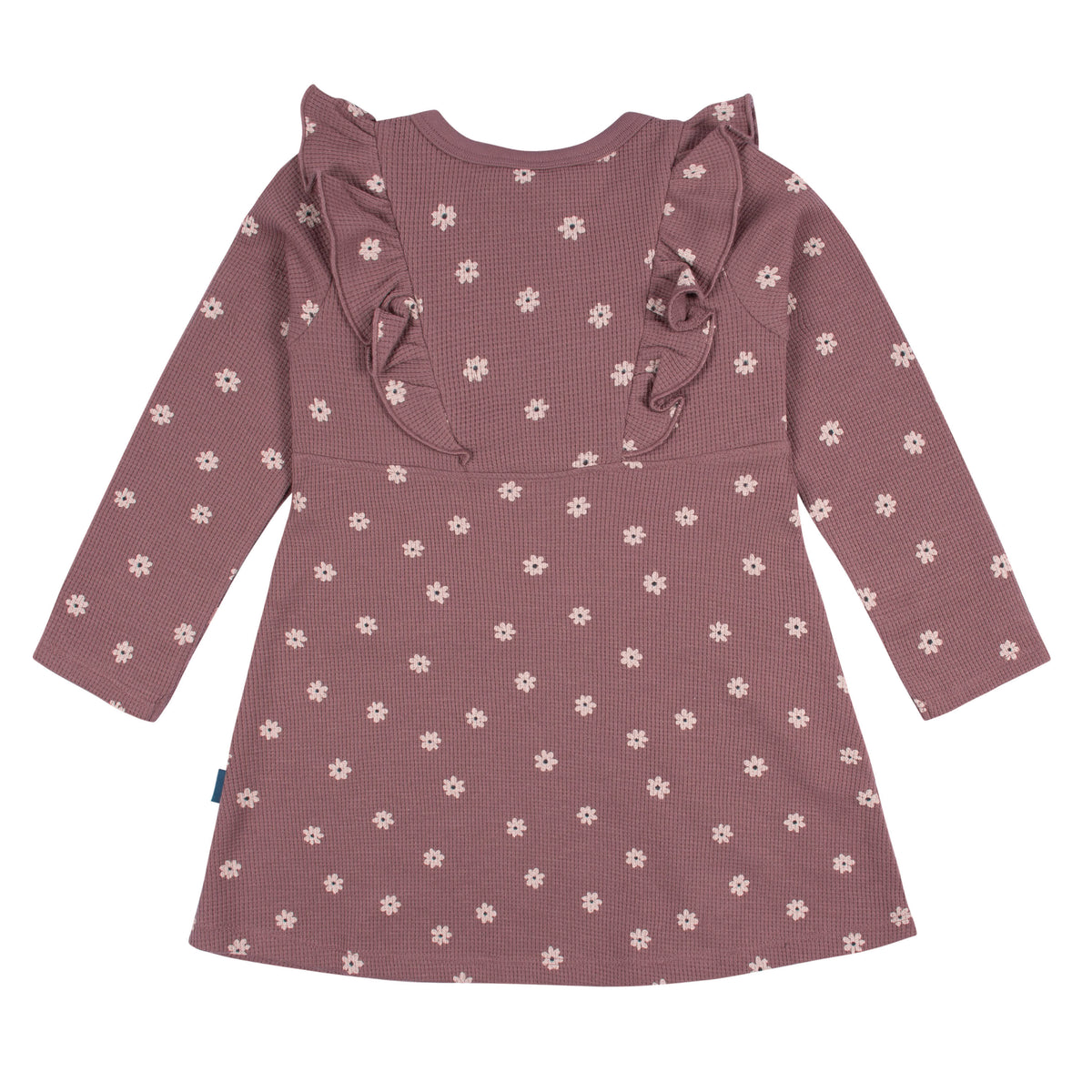 Infant and Toddler Girls Daisies Dress With Ruffle, view 2