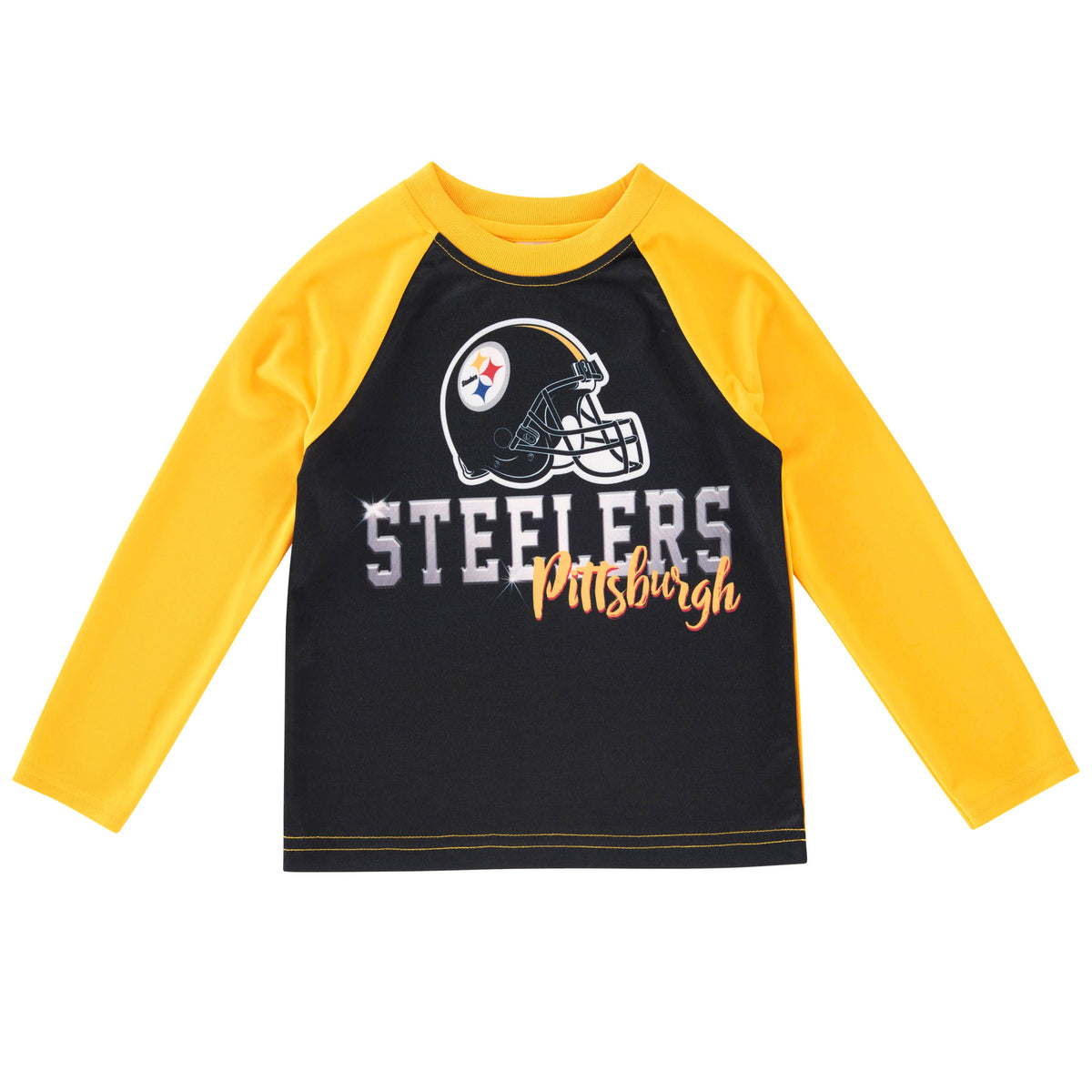 Toddler Boys Pittsburgh Steelers Long Sleeve Tee Shirt