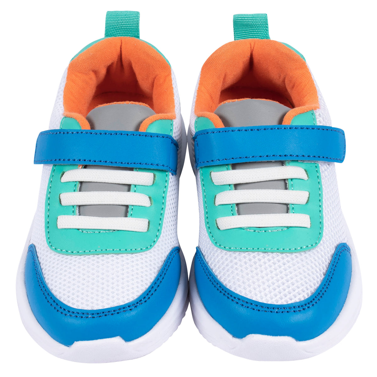 Infant & Toddler Boys Blue Colorblock Sneaker, view 3