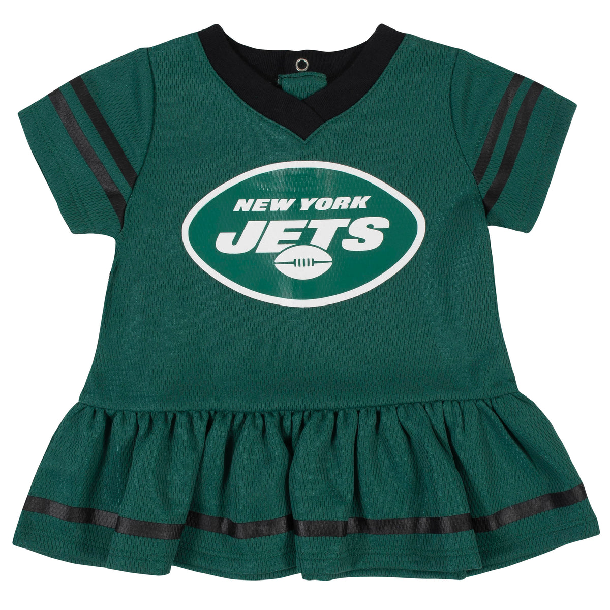 2-Piece New York Jets Dress and Diaper Cover Set, view 2