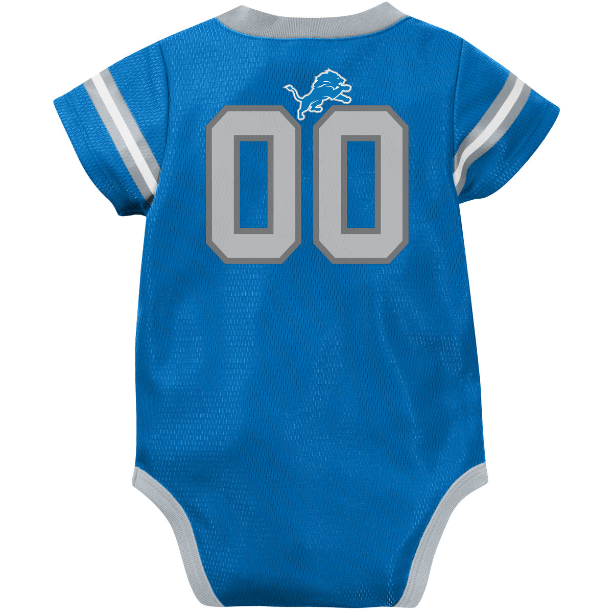 Baby Boys Lions Short Sleeve Jersey Bodysuit, view 2