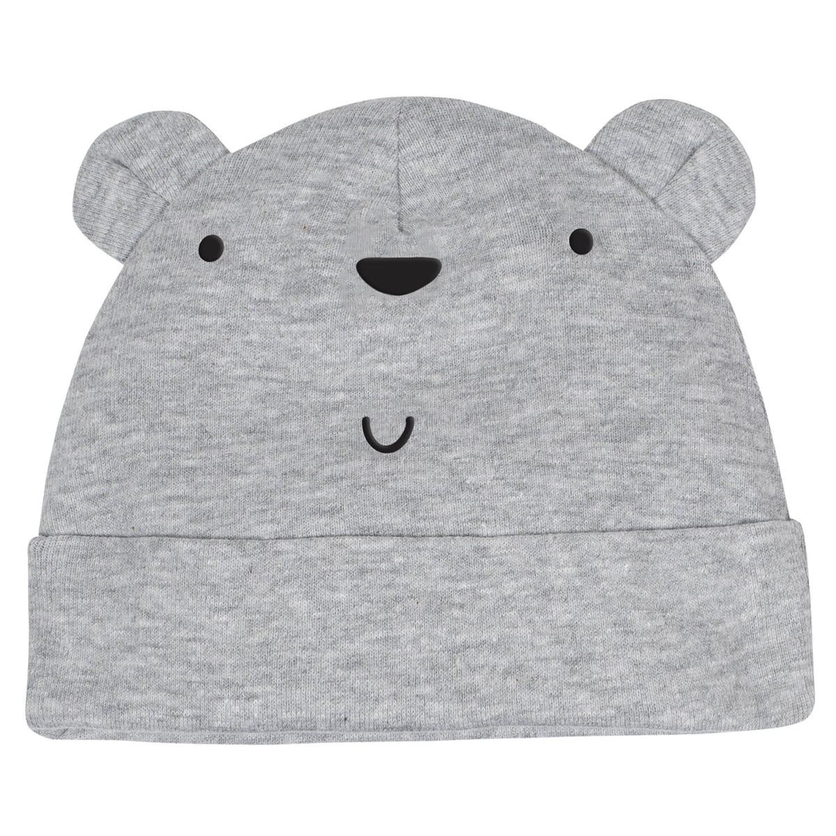 2-Pack Baby Boys Bear Caps, view 2