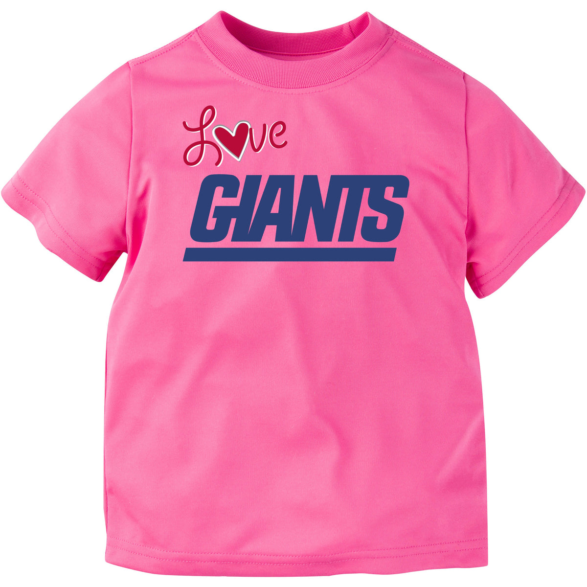 NFL Toddler Girls Giants Short Sleeve Tee