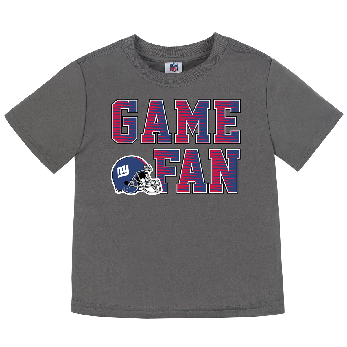 New York Giants Toddler Boys Short Sleeve Tee Shirt