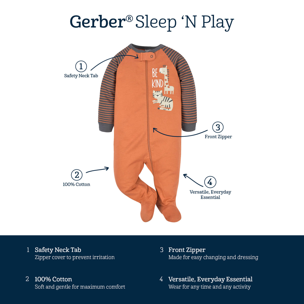Baby Boys Tiger Sleep 'N Play, view 7