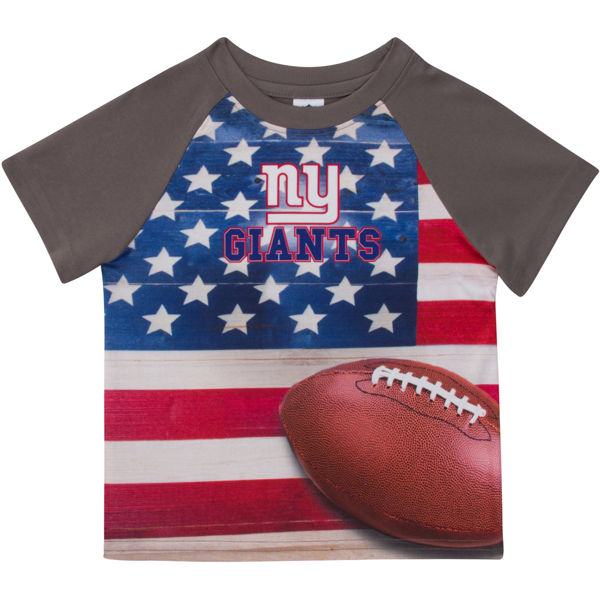 New York Giants Toddler Boys Short Sleeve Tee Shirt