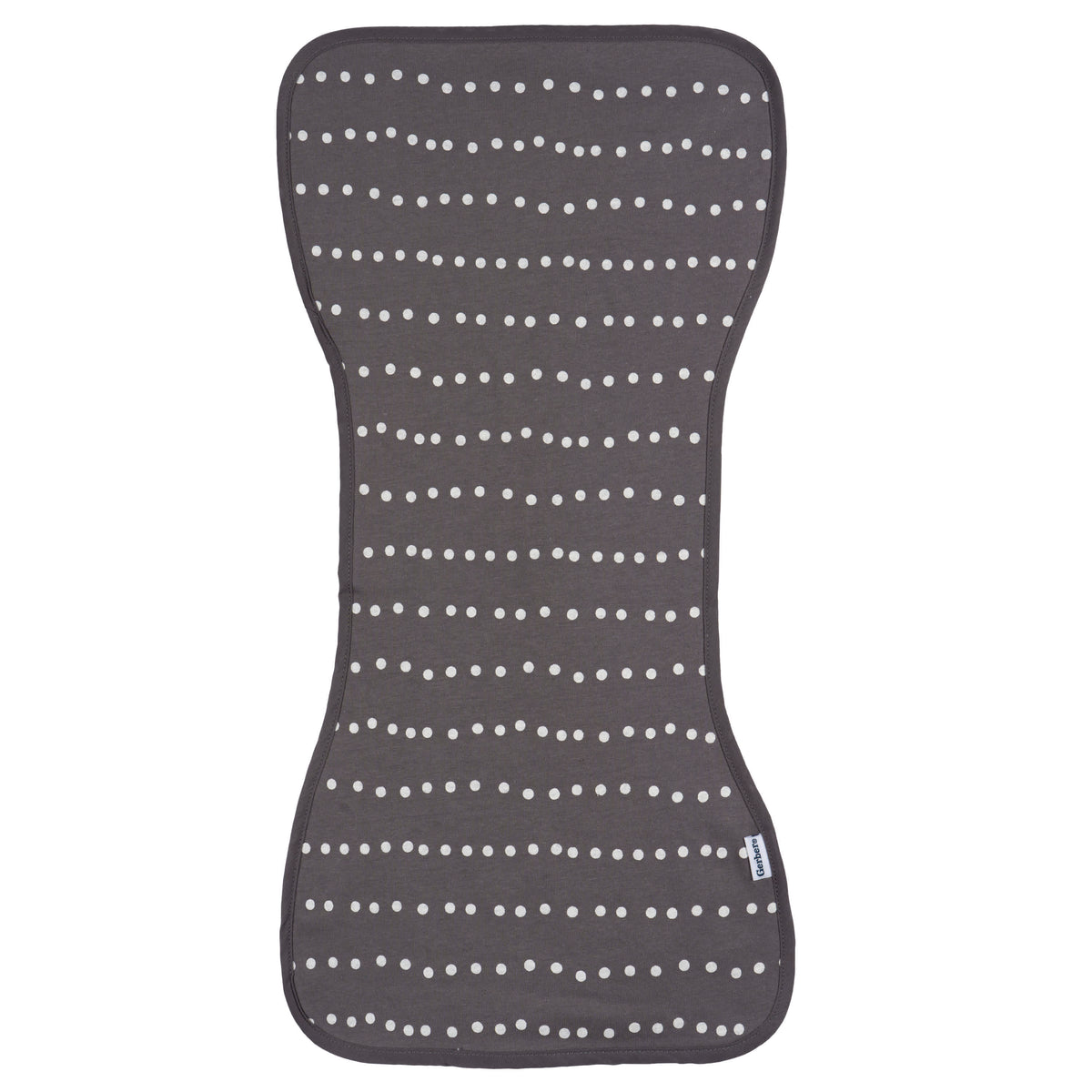 5-Pack Baby Neutral Tan Grey Burpcloth, view 4