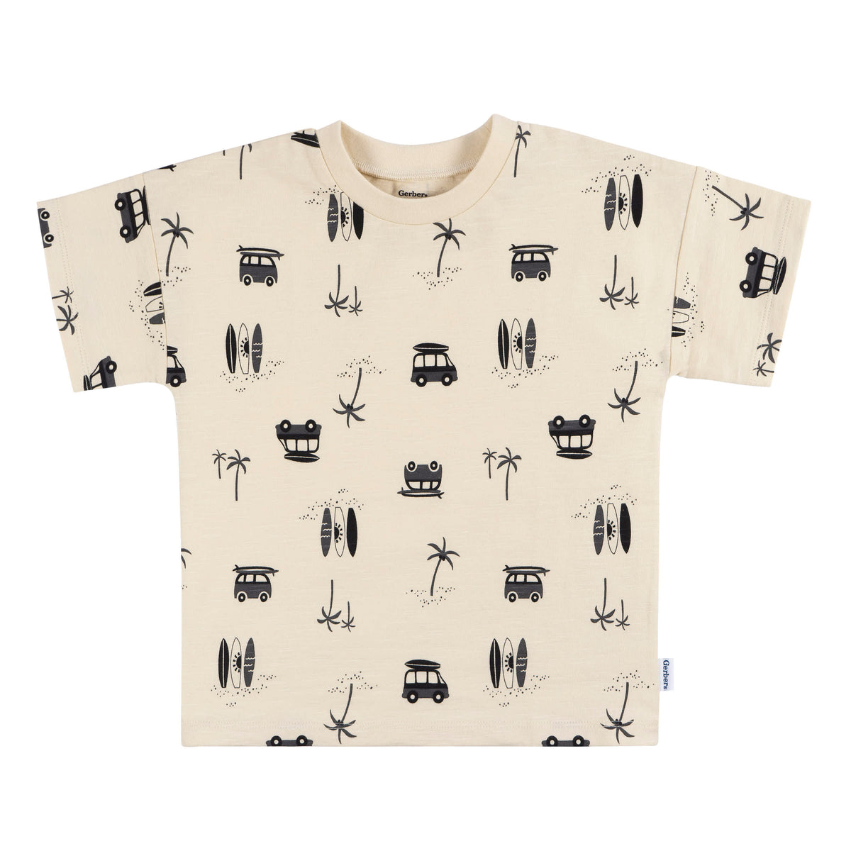 3-Pack Infant and Toddler Boys Stay Cool T-Shirts, view 3