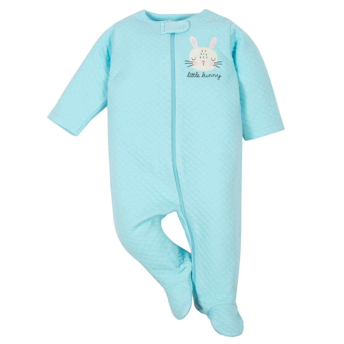 Baby Girls Bunny Quilted Sleep 'N Play