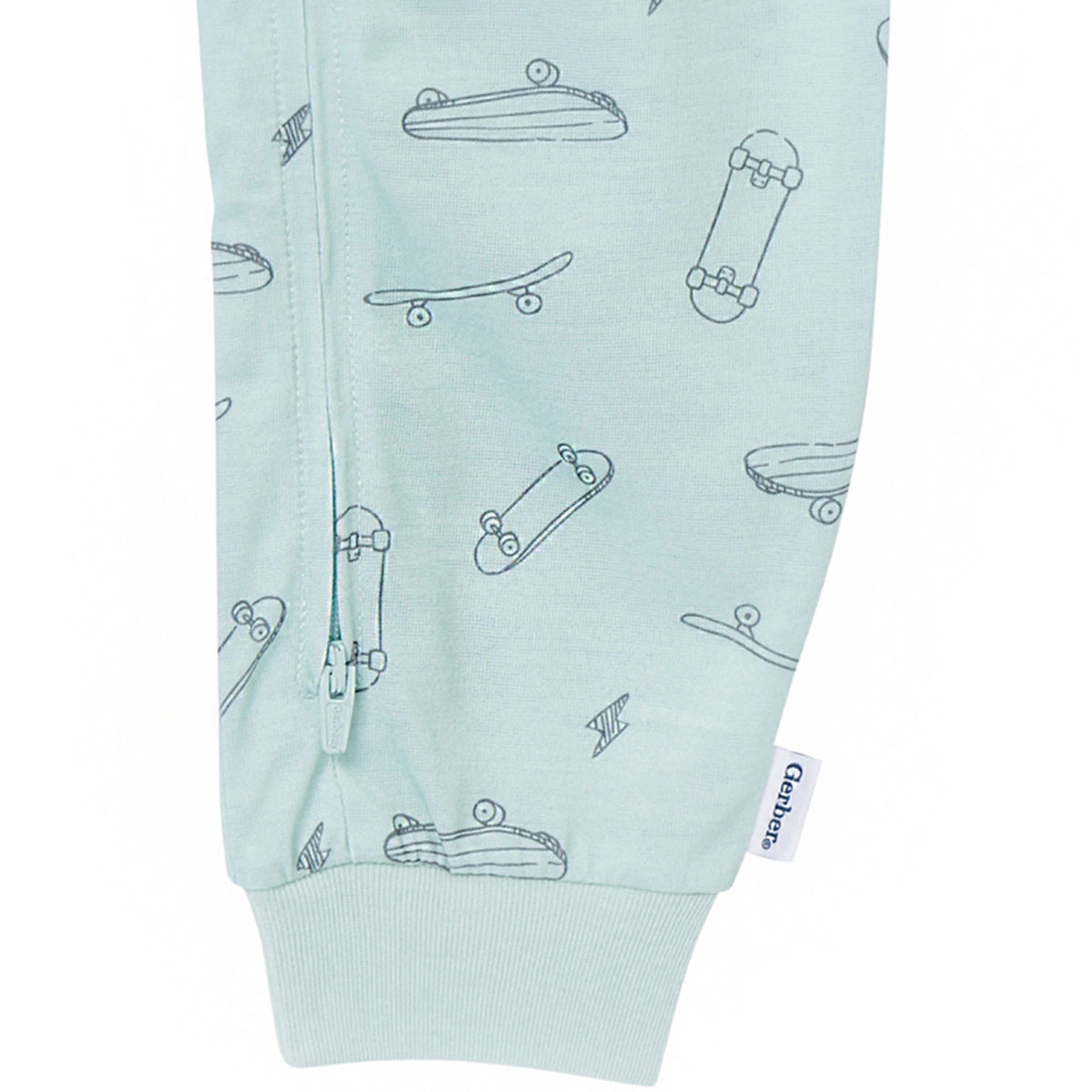 3-Pack Infant & Toddler Boys Skate Footless Pajamas, view 5