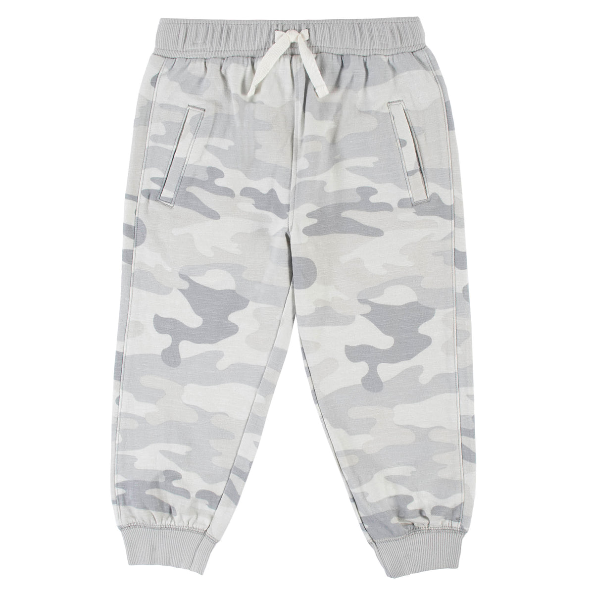 Modern Moments by Gerber 2-Pack Infant & Toddler Boys Camo & Seagrass Pocketed Joggers, view 3