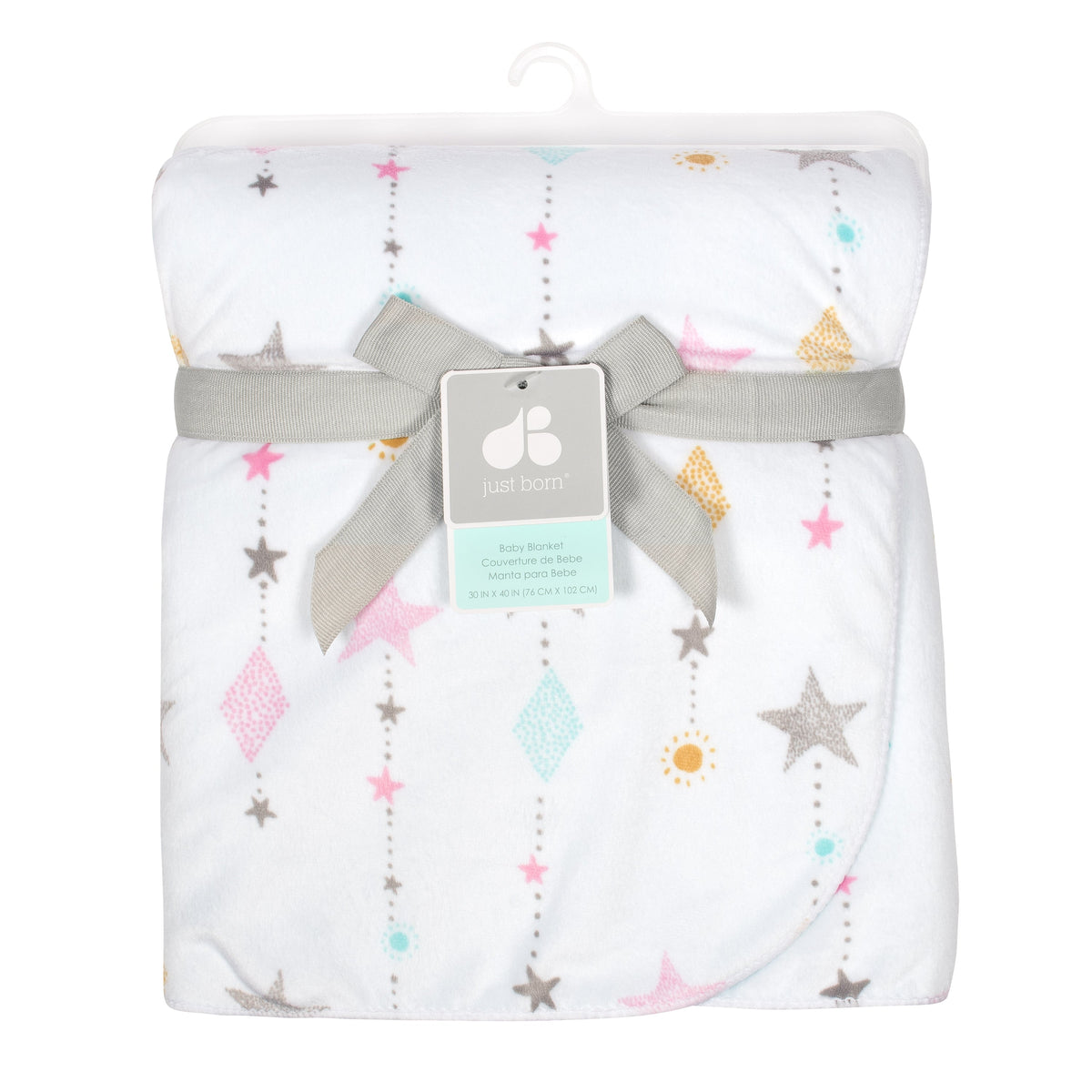 Baby Girls Love and Sugar Plush Blanket, view 2