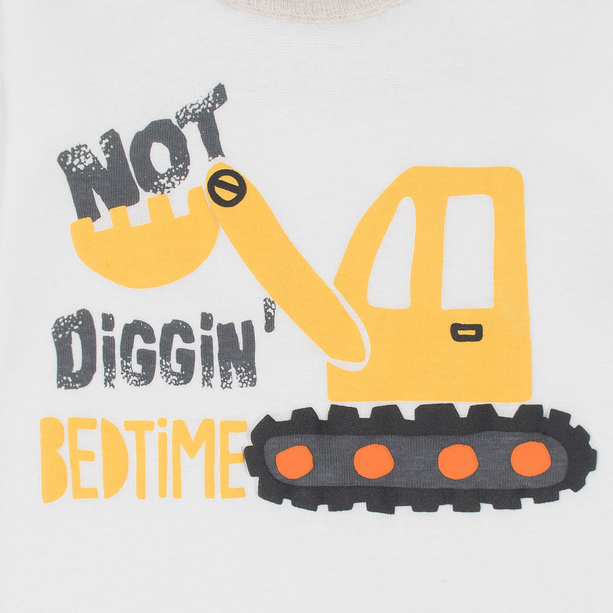 4-Piece Boys Dump Truck Snug Fit Cotton Pajamas, view 3