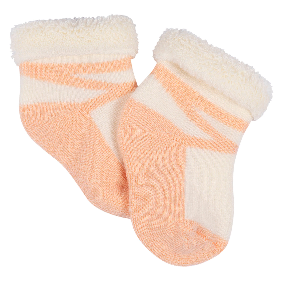 6-Pack Baby Girls Wildflower Bootie Socks, view 7