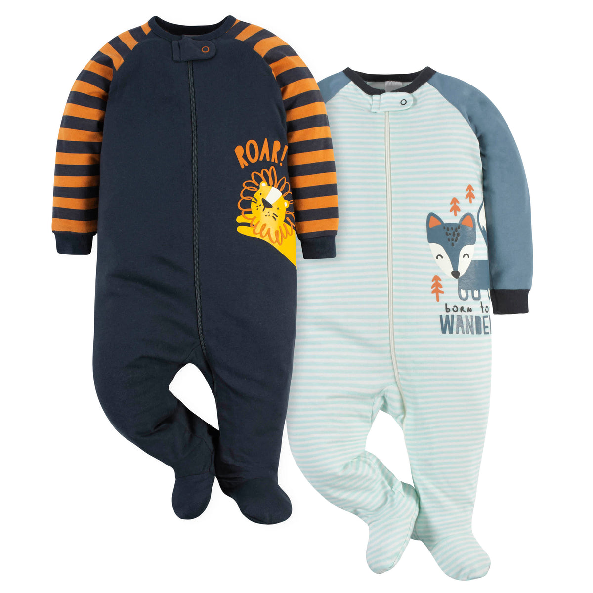 2-Pack Baby Boys Fox & Lion Sleep 'N Plays